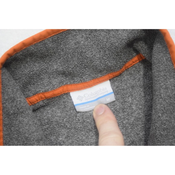 Columbia PFG Clemson Tigers Fleece 1/4 Zip Pullover Long Sleeve Womens Medium - Picture 8 of 10